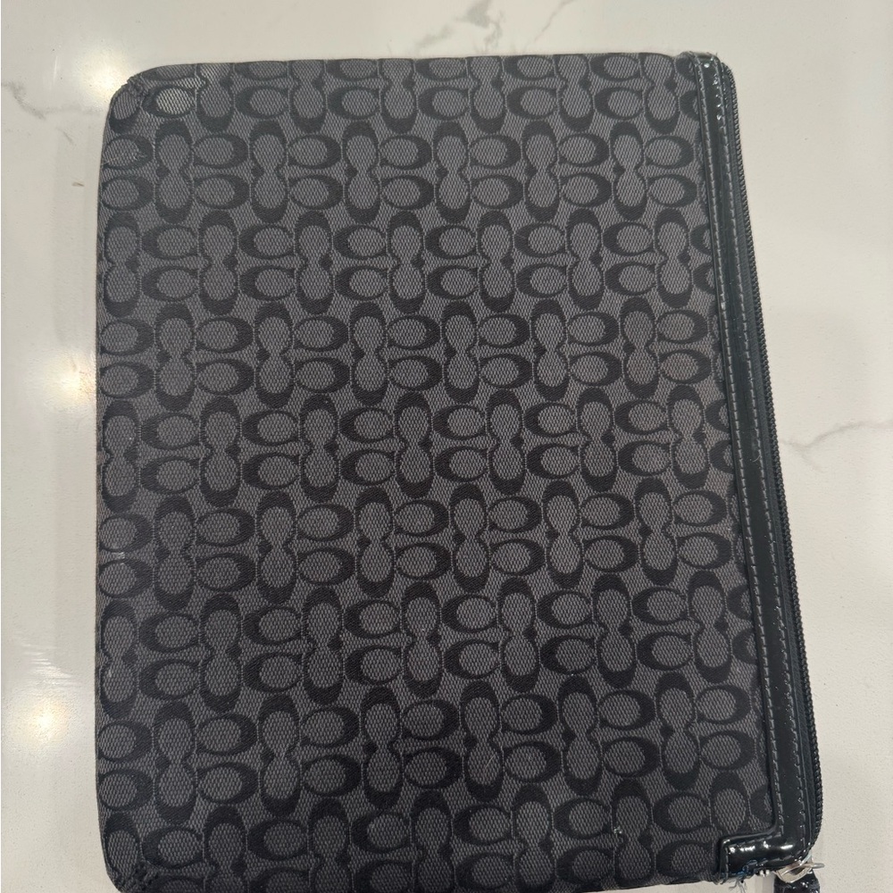 Coach Black Tablet Case
